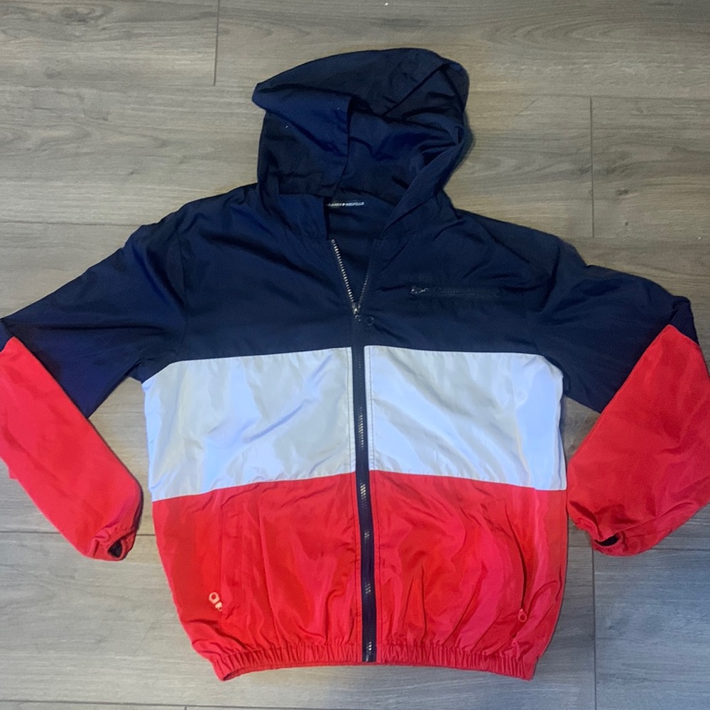 Brandy melville hooded windbreaker